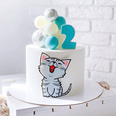 Торт "Мурчалка" купить - пенза.сладкоежкин.рф