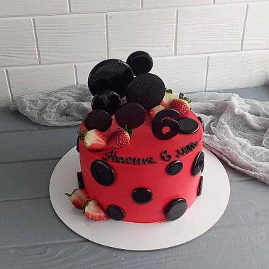 Торт "Божья коровка" купить - пенза.сладкоежкин.рф
