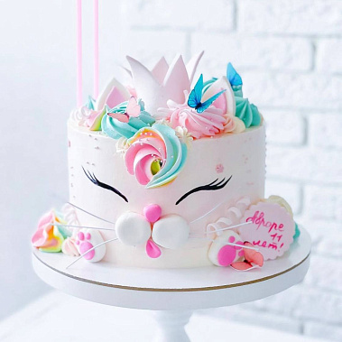 Торт "Сладкий котик" купить - пенза.сладкоежкин.рф