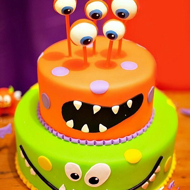 Торт "Монстры" купить - пенза.сладкоежкин.рф