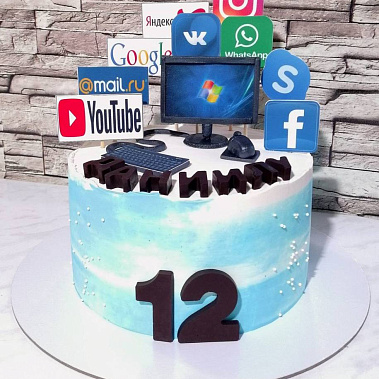 Торт "Соц-сети" купить - пенза.сладкоежкин.рф